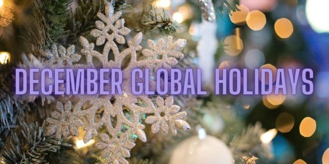 December global holidays