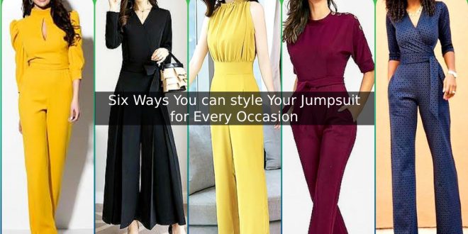 Six Ways You can style Your Jumpsuit for Every Occasion