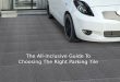The All-Inclusive Guide To Choosing The Right Parking Tile