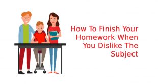 How To Finish Your Homework