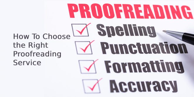 Proofreading Services