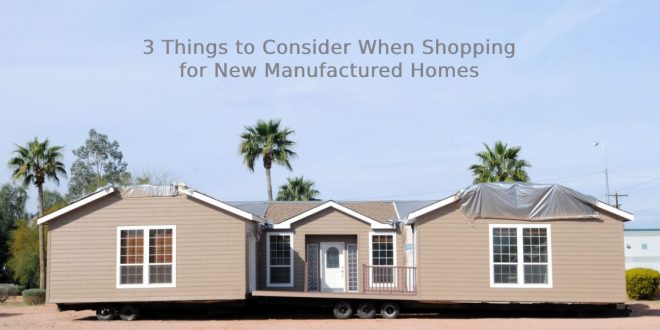 New Manufactured Homes