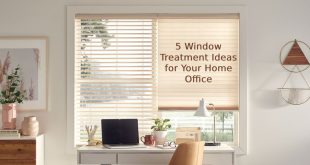 5 Window Treatment Ideas for Your Home Office