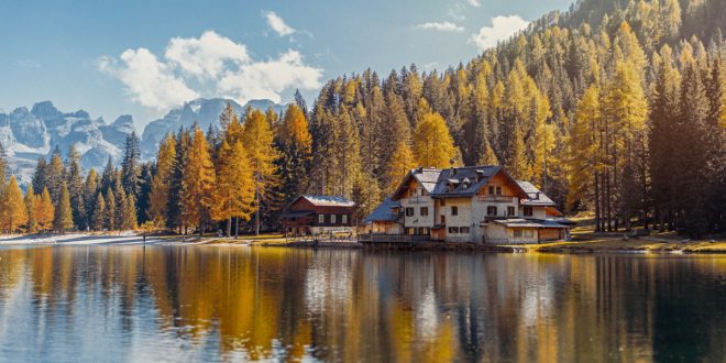 Live in a Modern Lakeside Home