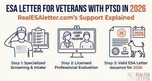 ESA Letter for Veterans