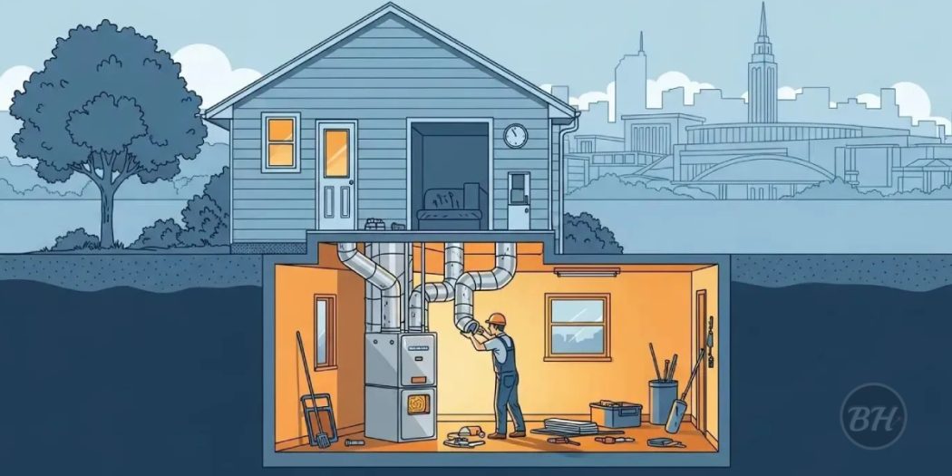 HVAC installation