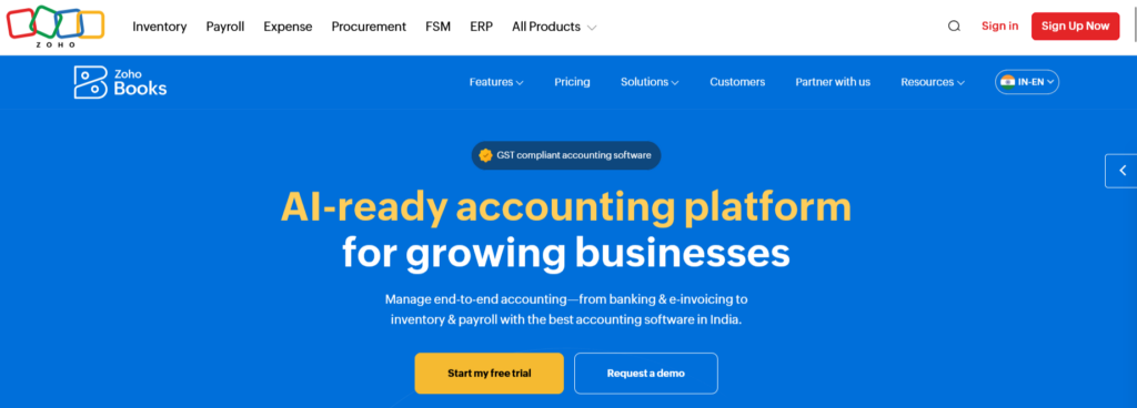 Zoho Books