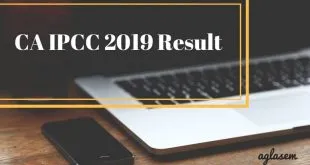 CA IPCC 2019 Result Min
