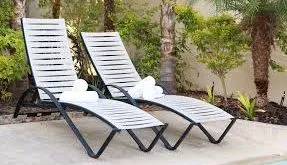 Double Chaise Lounge Outdoor