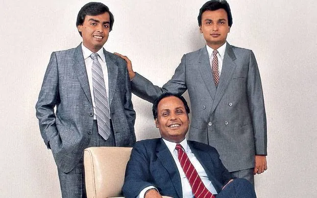 dhirubhai ambani family