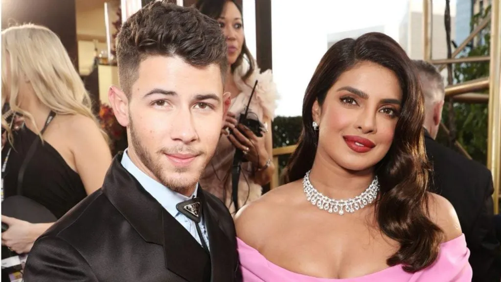 Priyanka Chopra with nick jonas