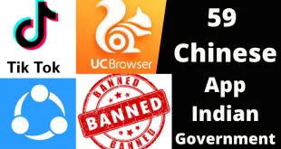 Ban on TikTok and Other Chinese Apps