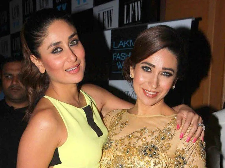 Kareena Kapoor Khan with karishma