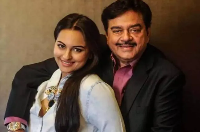 Sonakshi Sinha with her father