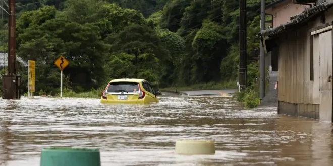 Flood in Japan