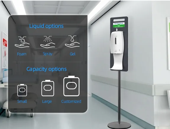 touchless hand sanitizer