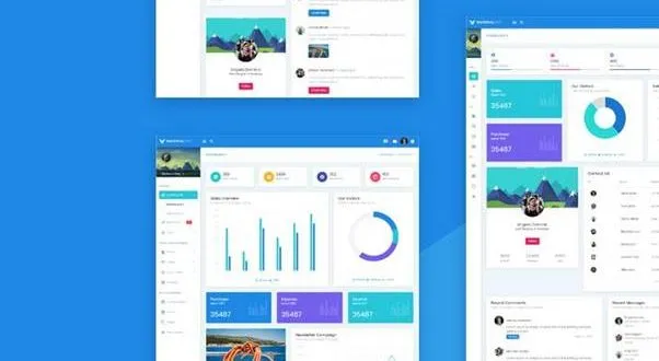 Front-End Development & AngularJS Dashboard Templates