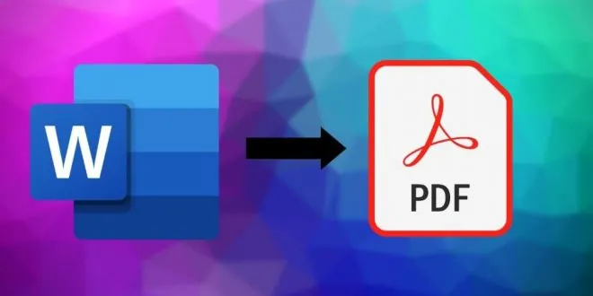 word to pdf