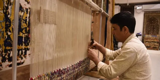 Indian rugs industry