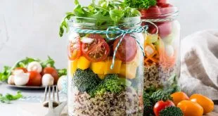 Salad In Glass Jar With Quinoa Royalty Free Image 658089536 1562603034