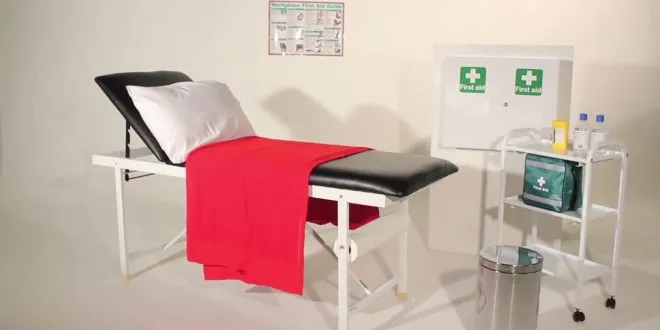 furniture for a first aid room