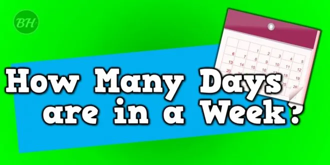 How Many Days in A Week