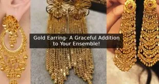 Gold Earring- A Graceful Addition to Your Ensemble!