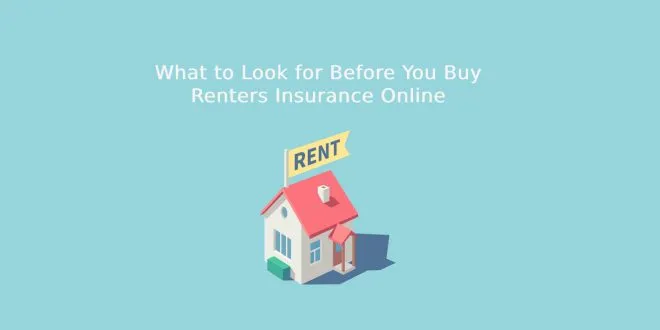 Buy Renters Insurance Online