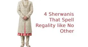 Wedding sherwani