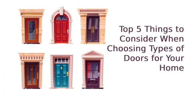 Types of Doors for Your Home