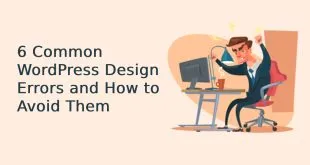 Common WordPress Design Errors