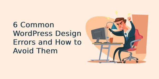 Common WordPress Design Errors