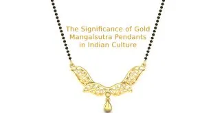 The Significance of Gold Mangalsutra Pendants in Indian Culture