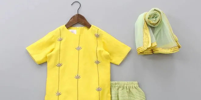 Yellow Kurti