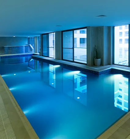 Beautiful pools and outdoor kitchens