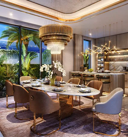 Luxurious homes with exquisite kitchens