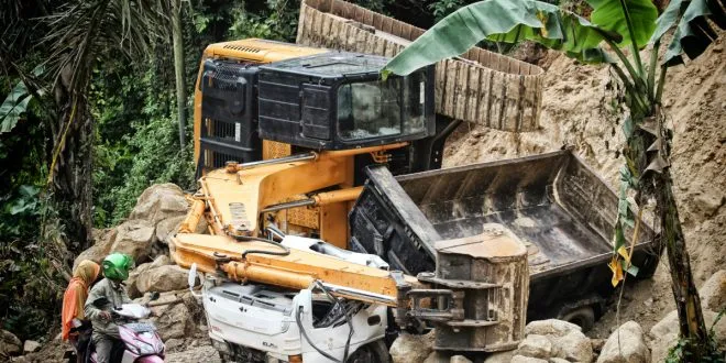 Dump Truck Accident