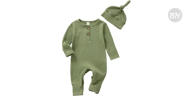 Rs 149 Bear Design Long-Sleeve Baby Jumpsuit Thespark Shop