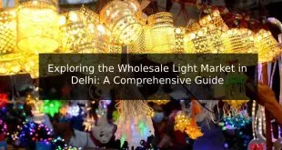 Wholesale Light Market in Delhi