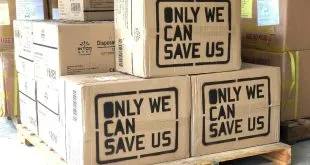 Labeling moving boxes