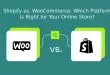 Shopify vs WooCommerce